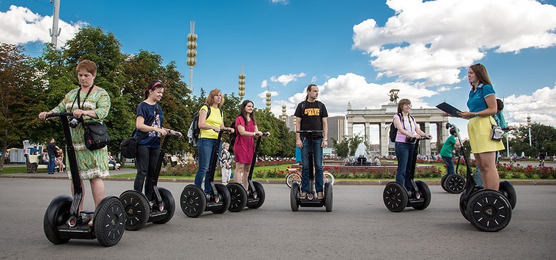 Прокатитесь по парку на сегвеях