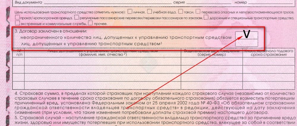 Как проходит полис ОСАГО с неограниченным количеством зарегистрированных водителей
